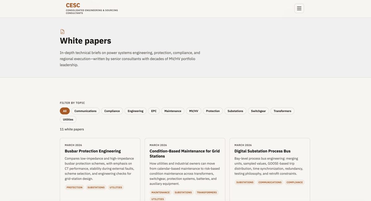 CESC white paper library