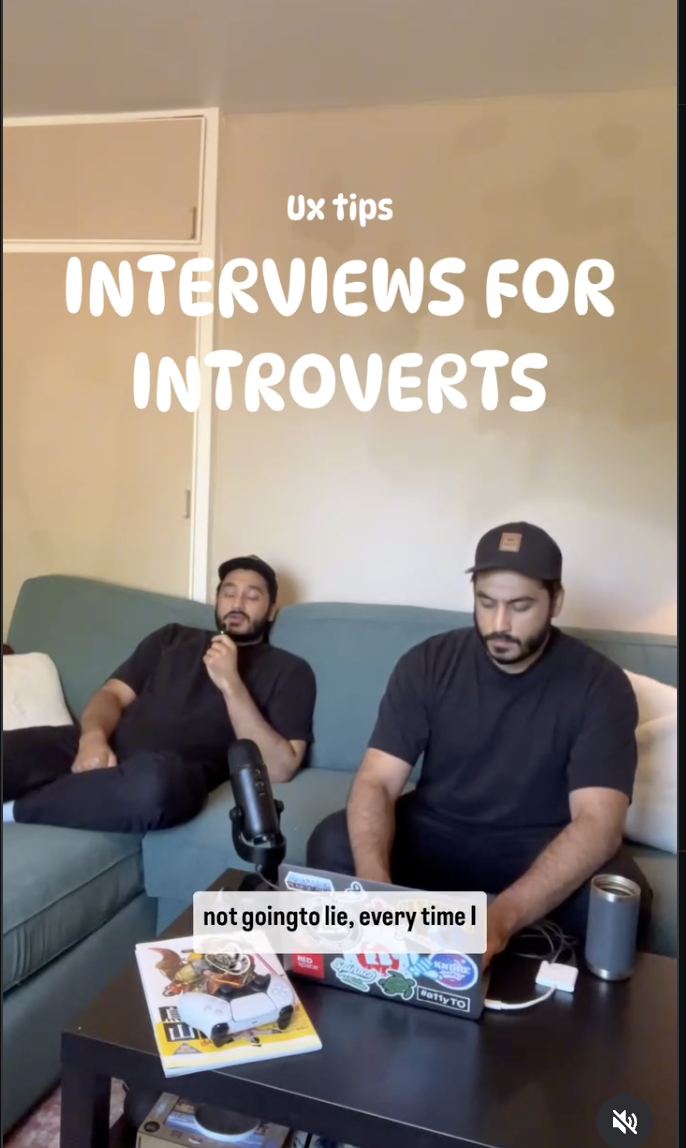UX tips video: interviews for introverts